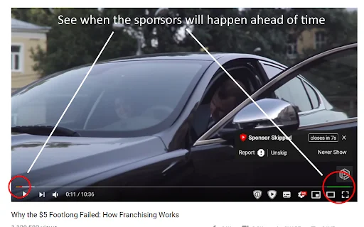 SponsorBlock para YouTube: Pule Patrocínios e Anúncios Automaticamente - Screenshot 1