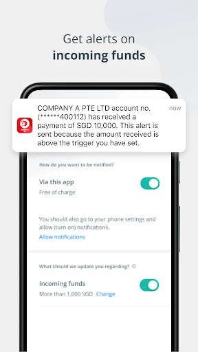 Baixar OCBC Business APK: Gerencie suas Finanças com Segurança - Screenshot 5