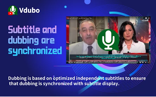 Vdubo: Dublagem AI para YouTube – Assista a vídeos em seu idioma - Screenshot 3