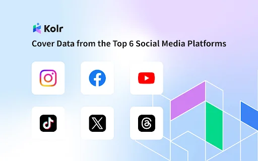 Kolr: Analise Influenciadores com IA – Extensão Gratuita - Screenshot 2