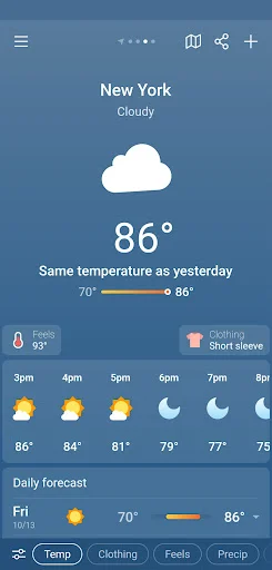 Weather & Clima – Baixe o Melhor App de Previsão do Tempo - Screenshot 11