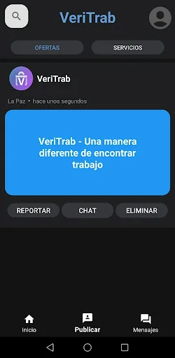 Baixar VeriTrab: Conecta y trabaja – Encontre Emprego Facilmente - Screenshot 1