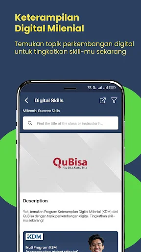 Baixar QuBisa: Plataforma de Aprendizado Online – Cursos Gratuitos - Screenshot 4