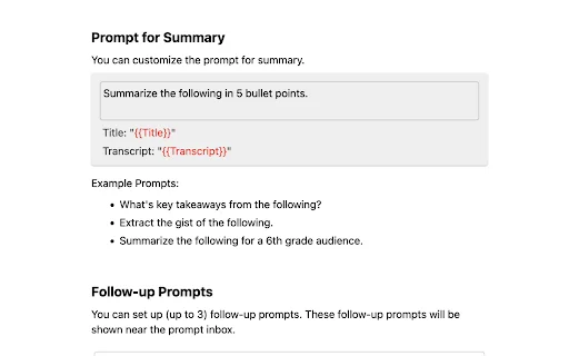 Resumo do YouTube com ChatGPT: Poupe Tempo e Aumente Produtividade - Screenshot 4