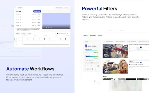 Nexlev YouTube Research & Analytics – Otimize seu Canal Agora - Screenshot 3
