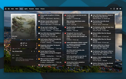 New Tab Widgets: Painel Personalizado para seu Navegador - Screenshot 5