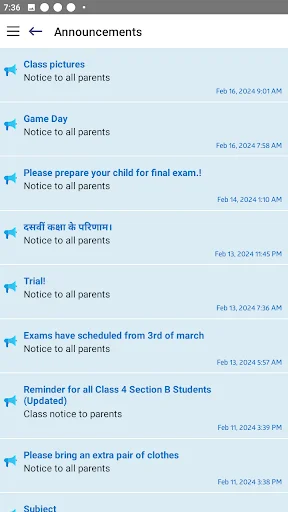 Baixar Dynos Parents App – Acompanhe o Progresso Escolar do Seu Filho - Screenshot 4