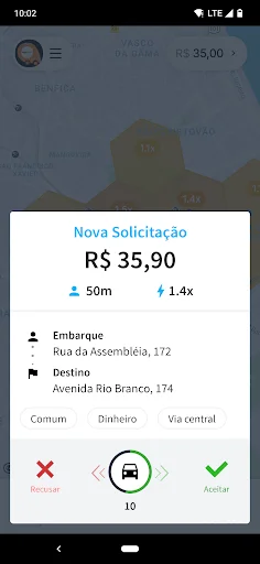 Baixar Pampam – Motoristas: Aplicativo Rápido, Seguro e Eficiente - Screenshot 3