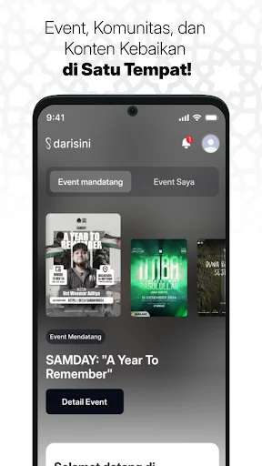 Darisini: Plataforma de Transmissão Digital para Eventos e Causas - Screenshot 1