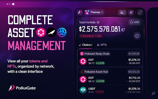 PolkaGate: Carteira Polkadot Segura e Fácil – Download Gratuito - Screenshot 4