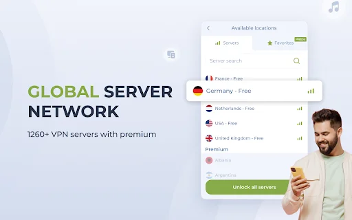 Planet VPN: VPN Grátis e Ilimitado para Chrome – Navegue Seguro - Screenshot 4