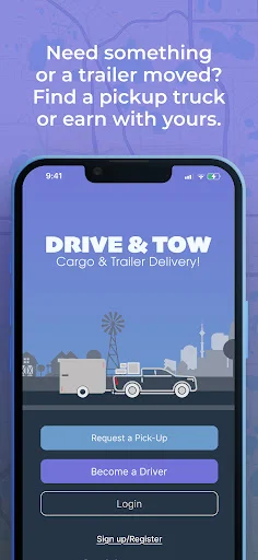 Baixar Drive & Tow: Fretes e Mudanças com Sua Picape – App Grátis - Screenshot 1