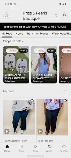 Baixar Priss & Pearls Boutique – Moda Feminina Exclusiva - Screenshot 2