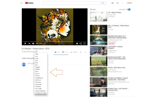 Equalizer for YouTube™: Melhore o Som dos Seus Vídeos Gratuitamente - Screenshot 1