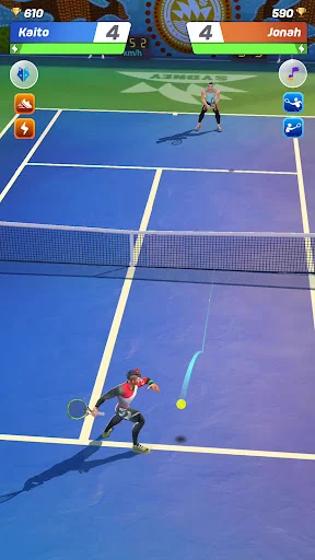 Baixar Tennis Clash APK: Jogo de Tênis Multiplayer Online Grátis - Screenshot 6