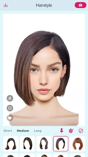 Hairstyle Try On: Mude Seu Visual com IA – Baixe Agora - Screenshot 20