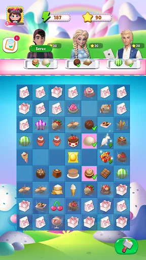 Baixar Sweet Merge Land – Jogo de Quebra-cabeça Grátis - Screenshot 6
