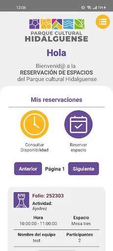 Parque Cultural Hidalguense: Reserve seu Espaço Facilmente - Screenshot 4