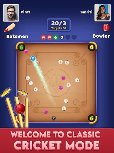Download Carrom Cricket: Disc Pool Game – Jogo Online Grátis - Screenshot 11