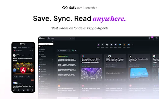 daily.dev: O Feed de Notícias Essencial para Desenvolvedores - Screenshot 5