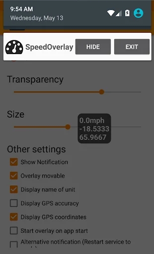 Speed Overlay: Velocímetro GPS Preciso para Android – Baixe Agora - Screenshot 8