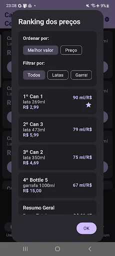 Baixar Calculadora de Cerveja – Descubra qual cerveja compensa mais - Screenshot 4