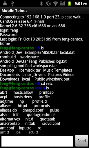 Mobile Telnet: Conectividade Remota Prática para Android - Screenshot 16