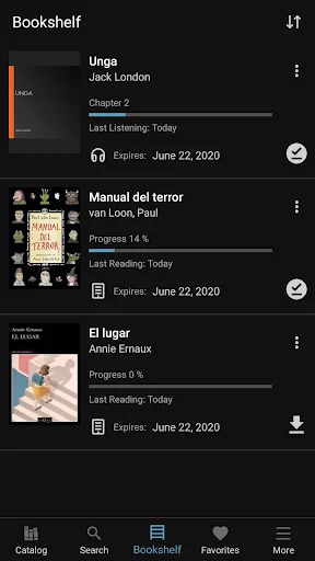 Biblioteca Digital RMB-Córdoba: Empréstimos de Livros Digitais - Screenshot 3