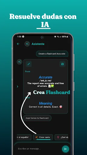 Baixar QuickCard AI: Aprenda Inglês de Forma Rápida e Eficaz - Screenshot 7