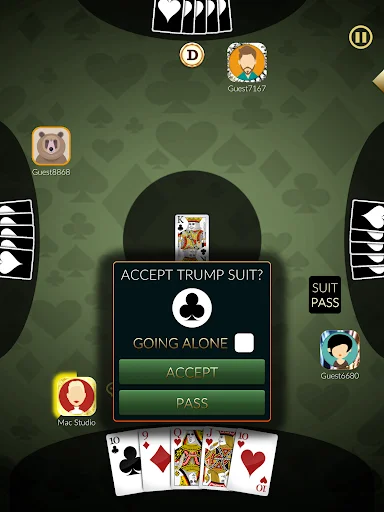 Baixar Euchre Ultimate: Jogue Cartas Online com Amigos e Bots - Screenshot 16