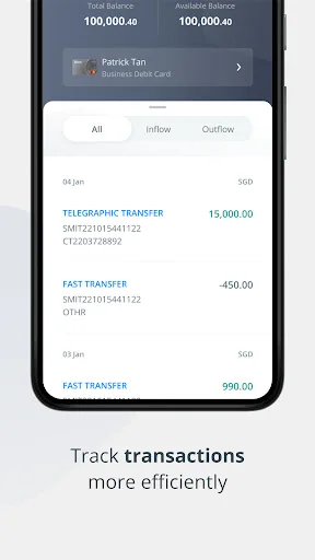 Baixar OCBC Business APK: Gerencie suas Finanças com Segurança - Screenshot 4