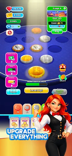 Idle Coin Flip: Clicker – Baixe o Jogo de Moedas Viciante Agora - Screenshot 5