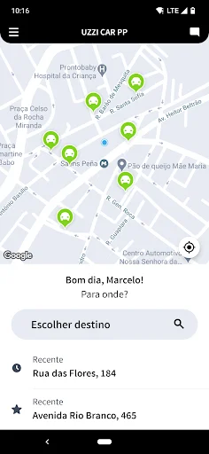 Baixar Uzzi Car PP – Transporte Rápido, Fácil e Seguro Agora - Screenshot 1