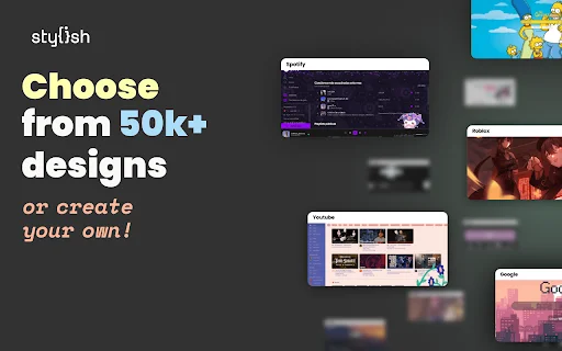 Stylish: Personalize sites com Temas e Skins Incríveis - Screenshot 2