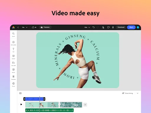 Adobe Express: Edição de Fotos e Vídeos AI – Baixe Agora Grátis - Screenshot 10