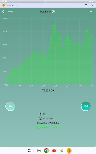 Baixar Crypto Tap: Simule o Mercado de Bitcoin e Aprenda Agora - Screenshot 10