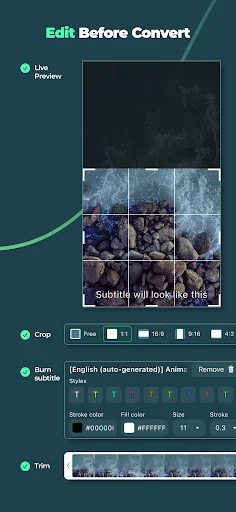 Video Converter – Remux: Conversor de Vídeo Rápido e Gratuito - Screenshot 4