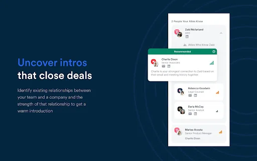 Affinity Pathfinder: Inteligência de Relacionamento no Navegador - Screenshot 2