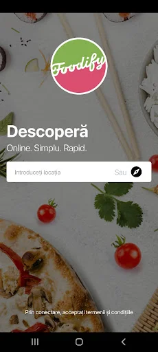 Download Foodify.ro – Peça Comida Rápida em Vâlcea Online - Screenshot 1