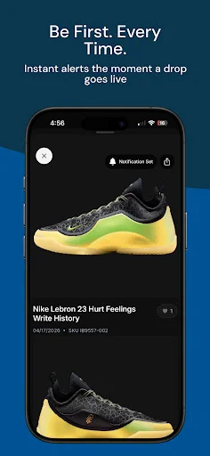 SoleInsider: Datas de Lançamento de Tênis e Alertas de Drops - Screenshot 5
