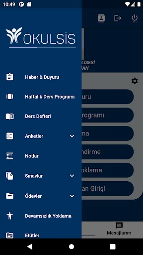 Baixar Okulsis Mobil Versão Recente – Gestão Escolar Eficiente - Screenshot 2