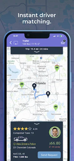 Baixar Drive & Tow: Fretes e Mudanças com Sua Picape – App Grátis - Screenshot 4