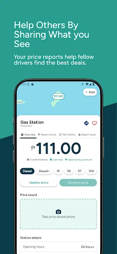 Baixar Gas PH: Encontre os Preços de Combustível Mais Baratos nas Filipinas - Screenshot 2