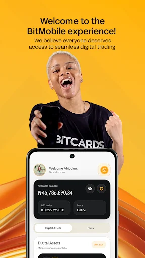Baixar BitMobile: Giftcards e Bitcoin – Plataforma de Negociação - Screenshot 1