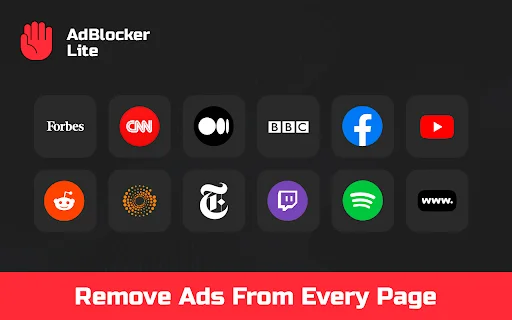 AdBlock Lite: Bloqueador de Anúncios Grátis para Chrome - Screenshot 2