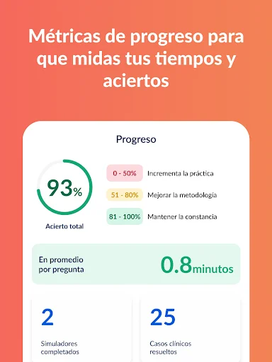 Baixar Gliamediq: Simulador ENARM – O Melhor Estudo para Medicina - Screenshot 16