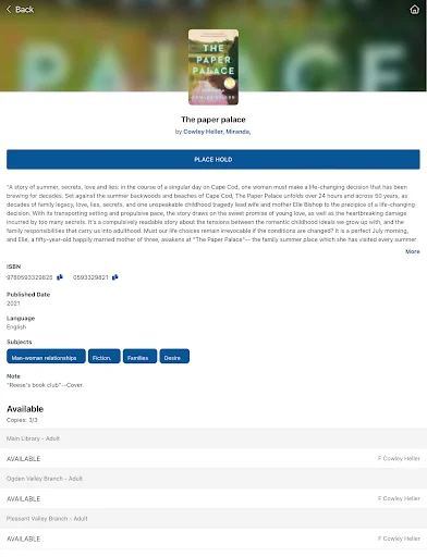 Baixar Weber County Library APK: Acesse Livros e Recursos Gratuitos - Screenshot 13