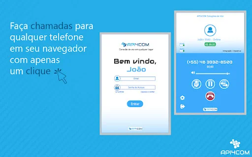 Api4Com: Extensão de Telefonia VoIP para Chrome e Pipedrive - Screenshot 1