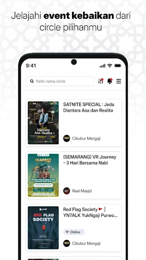 Darisini: Plataforma de Transmissão Digital para Eventos e Causas - Screenshot 2