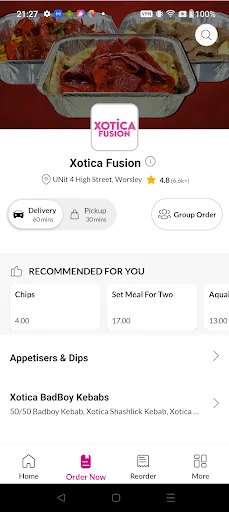 Baixe Xotica Fusion: Peça Sabores Autênticos e Ofertas Exclusivas - Screenshot 3